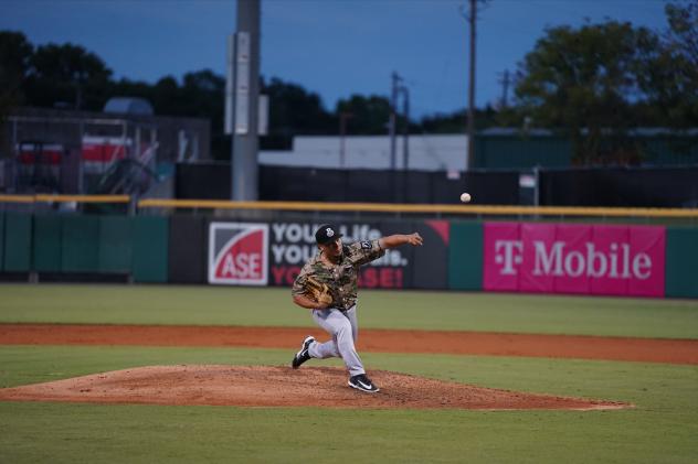 Biloxi Shuckers pitcher Jesus Broca