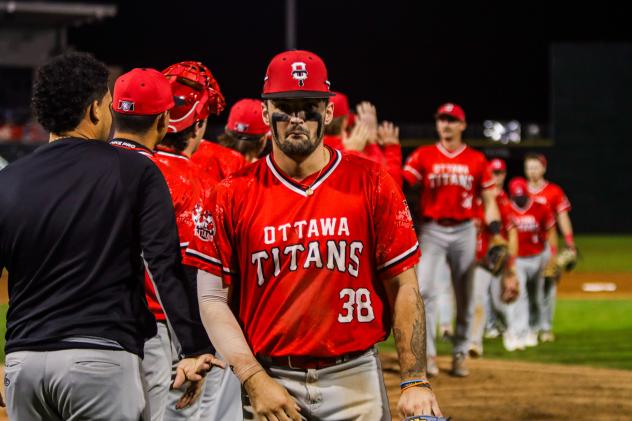 Ottawa Titans utility player Justin Fogel