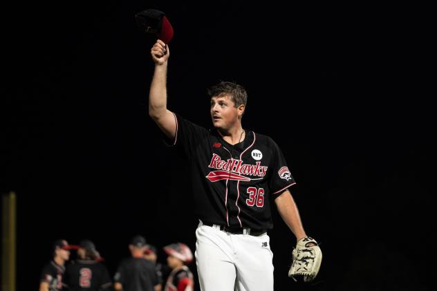 Fargo-Moorhead RedHawks pitcher Jake Dykhoff
