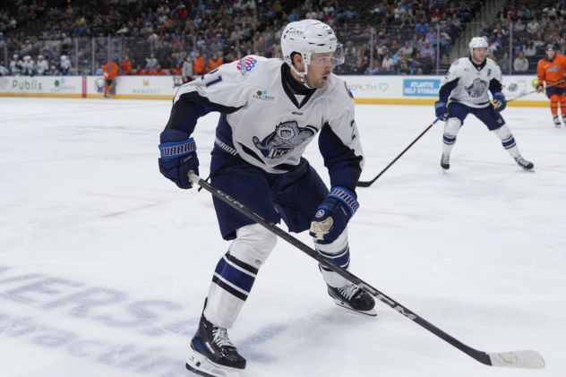Jacksonville Icemen forward Bennett MacArthur