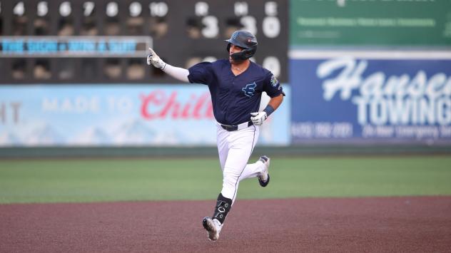 Everett AquaSox' Brandon Eike on game night