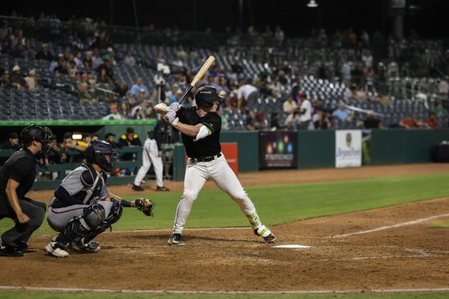 Greensboro Grasshoppers designated hitter Jared Jones