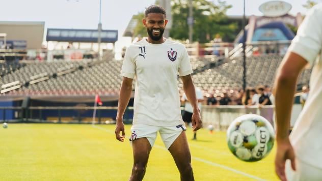 South Georgia Tormenta FC midfielder Handwalla Bwana