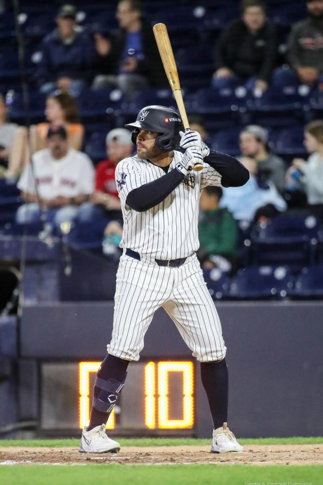 Scranton/Wilkes-Barre RailRiders third baseman Jose Rojas