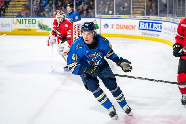 Springfield Thunderbirds forward Aleksanteri Kaskimäki
