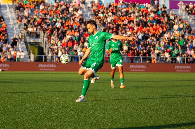 Hartford Athletic defender Joe Farrell