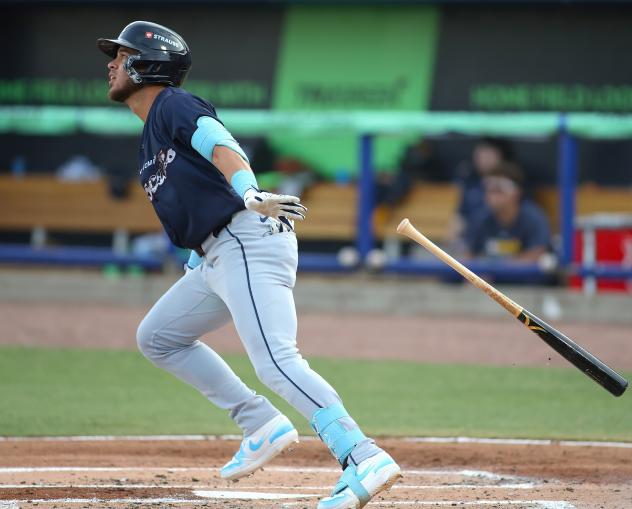 Montgomery Biscuits shortstop Gregory Barrios