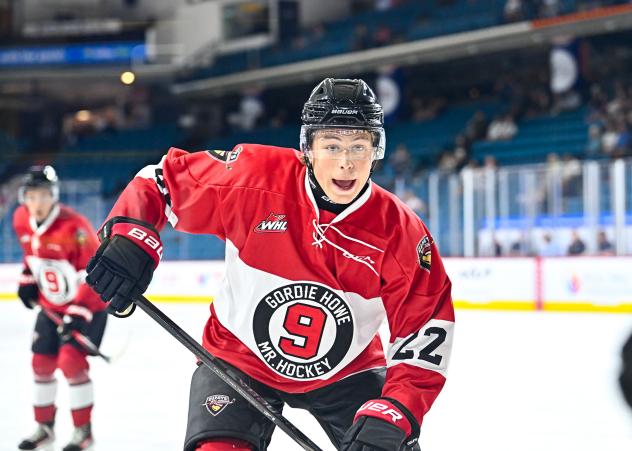 Vancouver Giants centre Blake Chorney