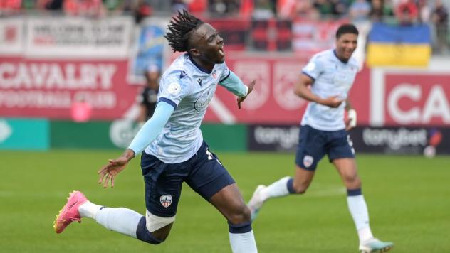 Atlético Ottawa winger Jean-Aniel Assi