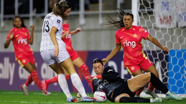 Louisville City FC battles the Portland Thorns