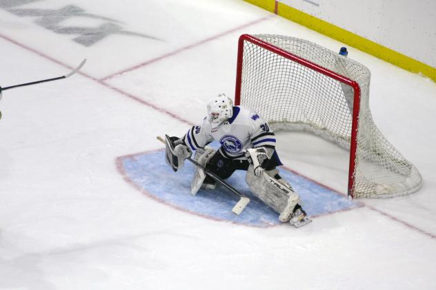 Wenatchee Wild goaltender Cal Conway
