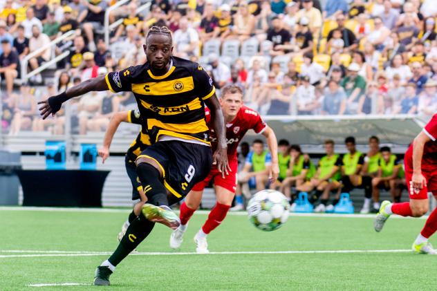Pittsburgh Riverhounds striker Augi Williams
