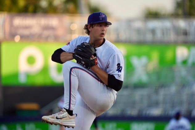 Pensacola Blue Wahoos pitcher Karson Milbrandt
