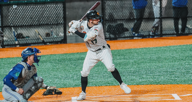 Long Island Ducks infielder Austin Dennis
