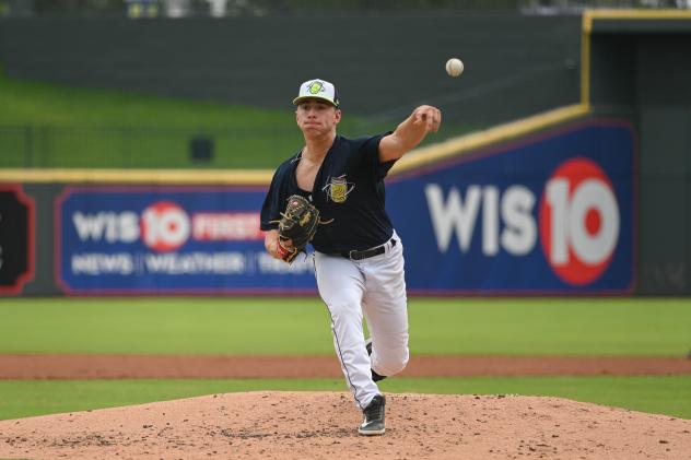 Columbia Fireflies pitcher David Shields