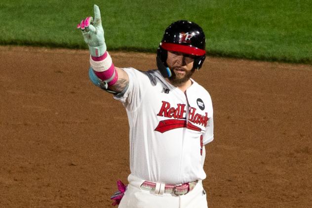Fargo-Moorhead RedHawks outfielder Eric Filia
