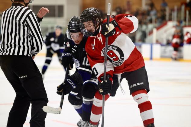Vancouver Giants battle the Victoria Royals