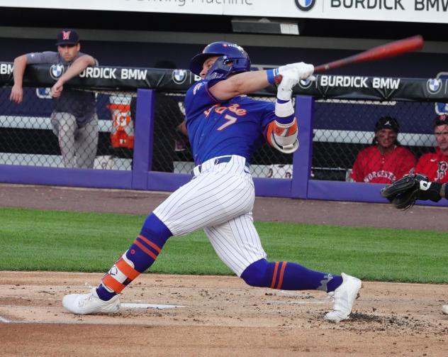 Jett Williams of the Syracuse Mets