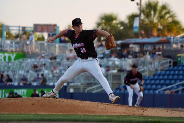 Pensacola Blue Wahoos pitcher Jake Brooks