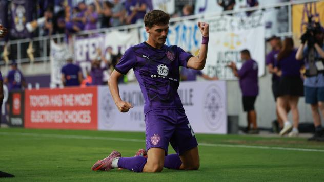 Louisville City FC midfielder Jansen Wilson