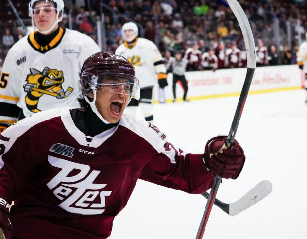 Peterborough Petes' Gerry DiCunzolo on game night