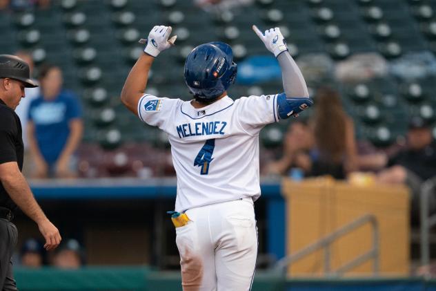 Omaha Storm Chasers outfielder MJ Melendez