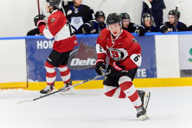 Vancouver Giants defenceman Lance McCloskey