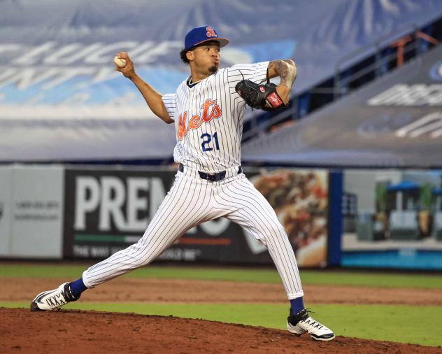 St. Lucie Mets pitcher Wellington Aracena