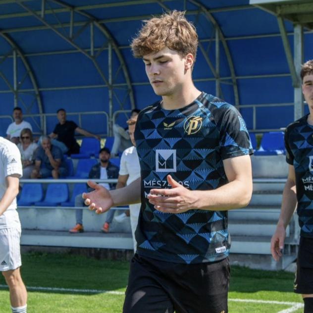 Midfielder Luka Juricic with Puskás