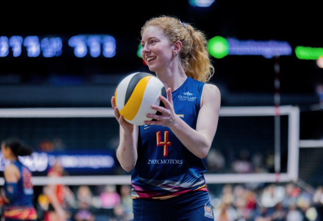 Grand Rapids Rise outside hitter Carli Snyder