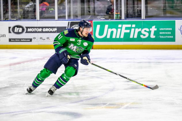Maine Mariners forward Lynden McCallum