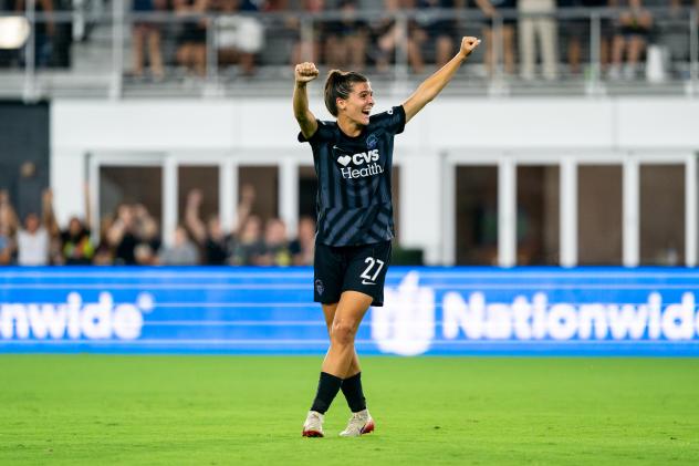 Washington Spirit forward Sofia Cantore