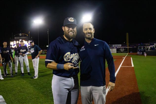Kane County Cougars Finals MVP Claudio Finol