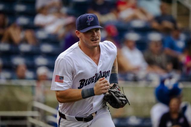Pensacola Blue Wahoos outfielder Kemp Alderman