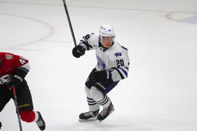 Wenatchee Wild forward Alexandre Andre