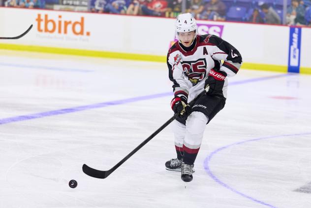 Vancouver Giants defenceman Ryan Lin