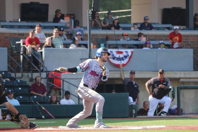 High Point Rockers outfielder Luis Gonzalez