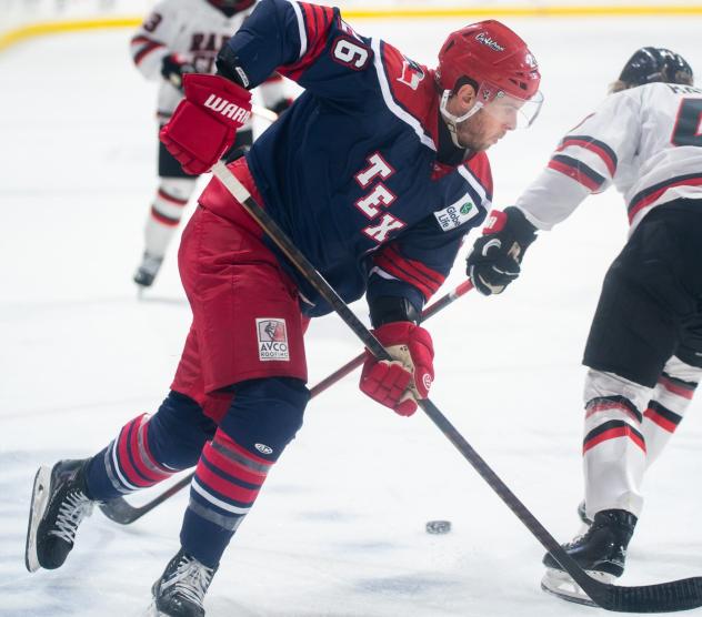 Allen Americans forward Spencer Asuchak