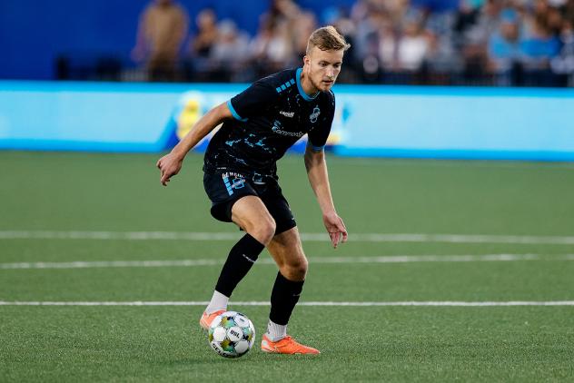 Colorado Springs Switchbacks FC's Tyler Clegg in action