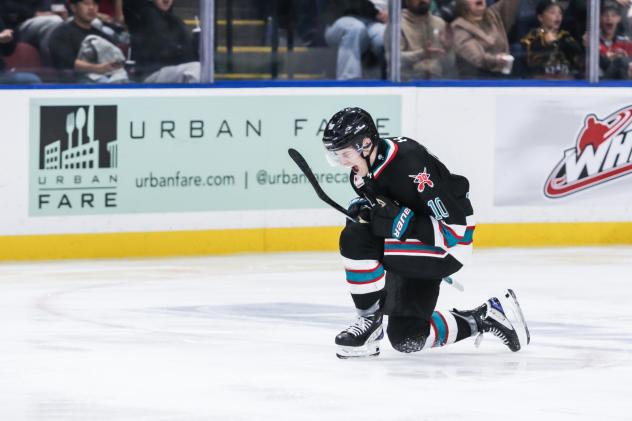 Kelowna Rockets' Tomas Poletin on game night