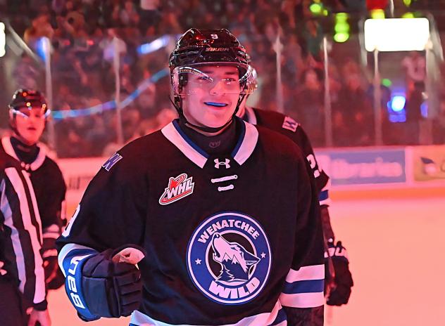 Wenatchee Wild's Aiden Grossklaus