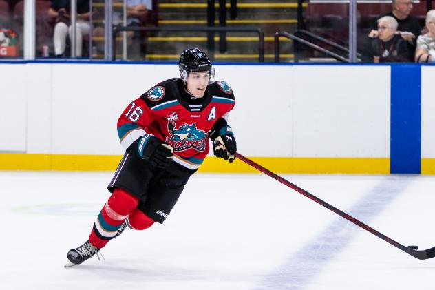 Kelowna Rockets forward Carson Wetsch