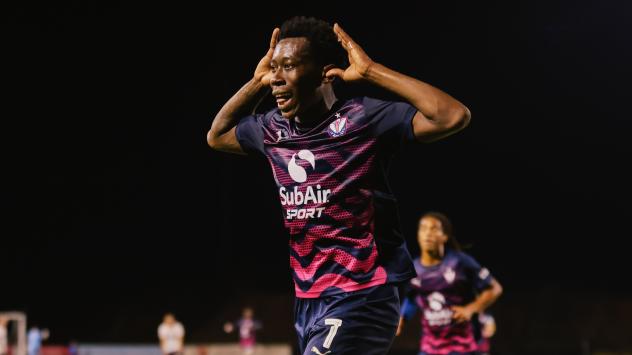 South Georgia Tormenta FC forward Niall Reid-Stephen
