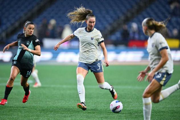 Seattle Reign FC forward Jordyn Huitema vs. NJ/NY Gotham FC