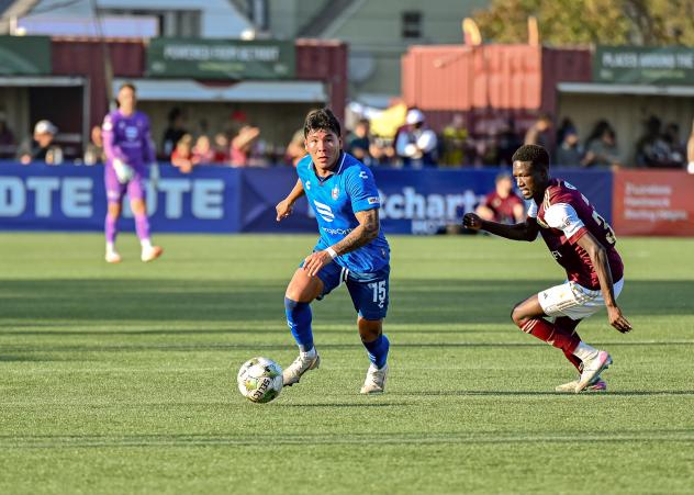 North Carolina FC midfielder Mikey Maldonado vs. Detroit City FC