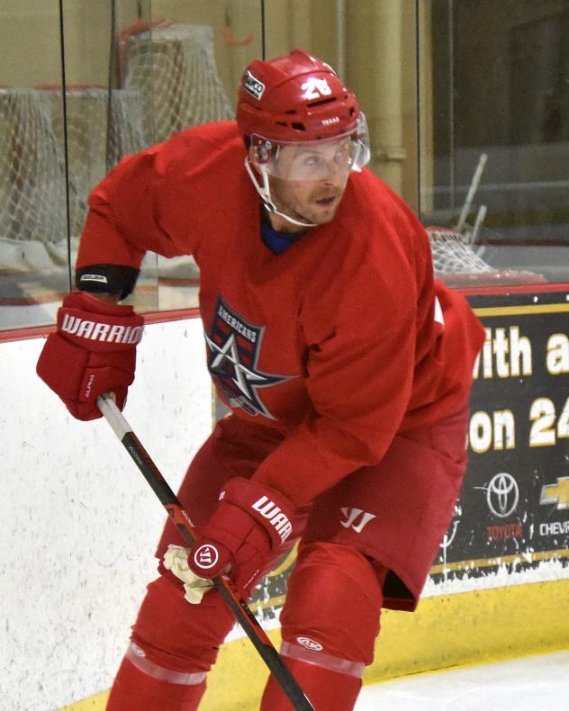 Allen Americans center Spencer Asuchak