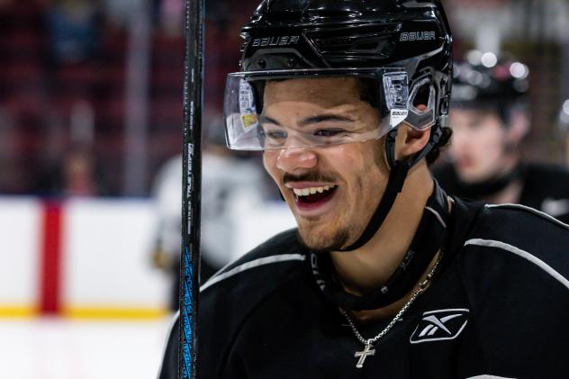 Kelowna Rockets forward Tij Iginla
