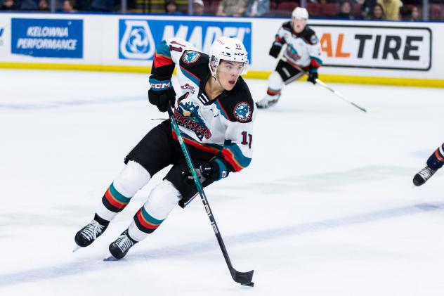 Kelowna Rockets forward Tij Iginla