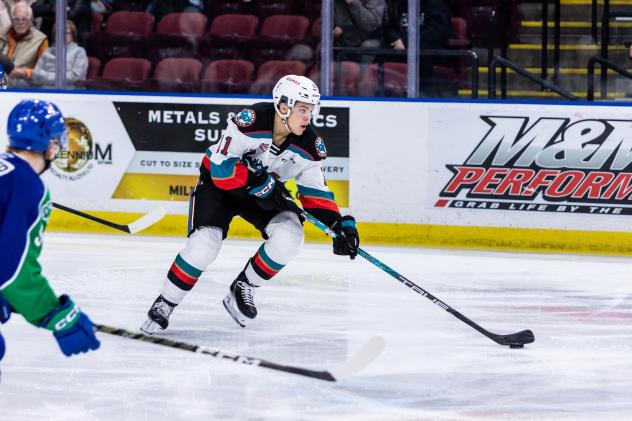 Kelowna Rockets forward Tij Iginla