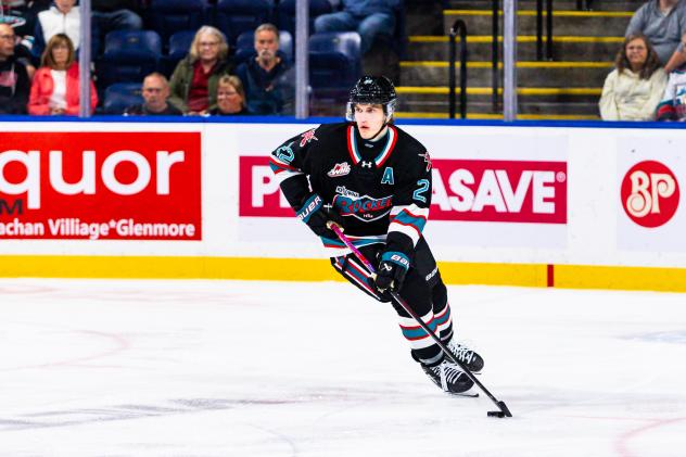Kelowna Rockets defenceman Nate Corbet